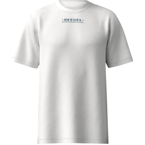 Diesel - Men's Upside Down Back Print Regular Fit T-Shirt