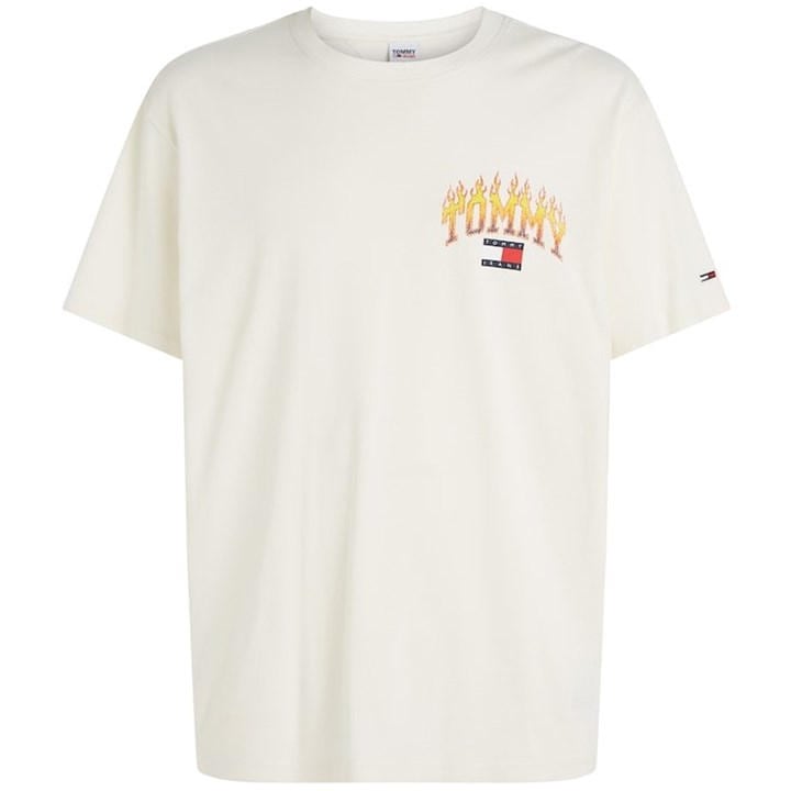 TOMMY JEANS M RLX VINTAGE FLAME TEE