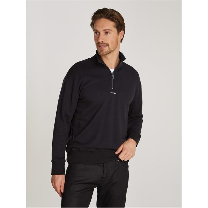CALVIN KLEIN HALF ZIP SWEATSHIRT