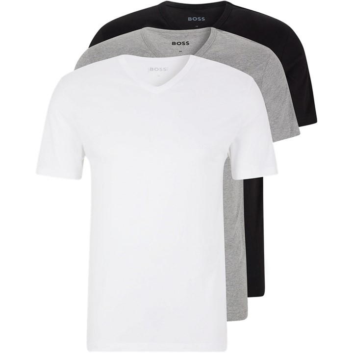 HUGO BOSS MEN'S HBB T-SHIRT, SOFT BREATHABLE FABRIC
