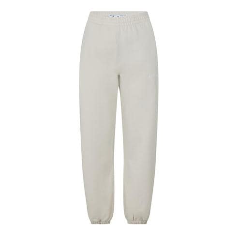 OFF WHITE - Women's Closed Hem Jersey Jogging Bottoms