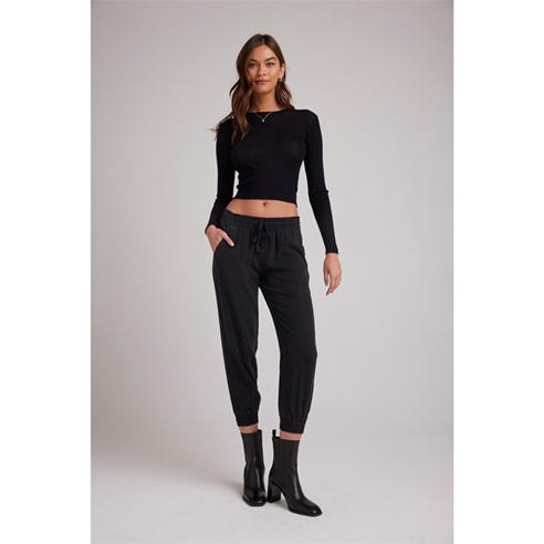 Bella Dahl - Women's Easy Closed Hem Jersey Joggers
