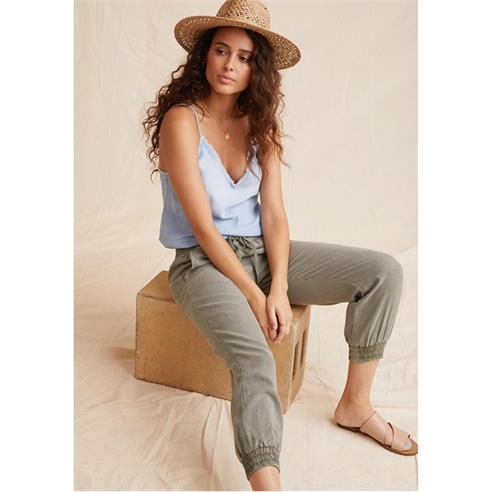 Bella Dahl - Women's Easy Closed Hem Jersey Joggers