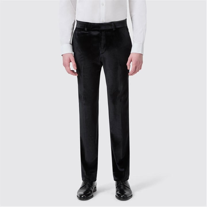 TWISTED TAILOR SYLVESTER SLIM FIT VELVET TUX TROU