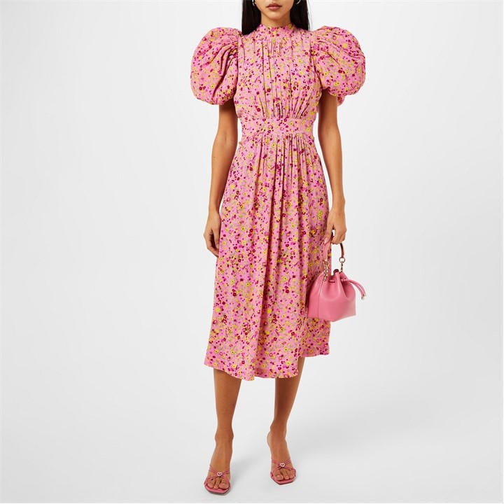 ROTATE BIRGER CHRISTENSEN NOON FLORAL DRESS