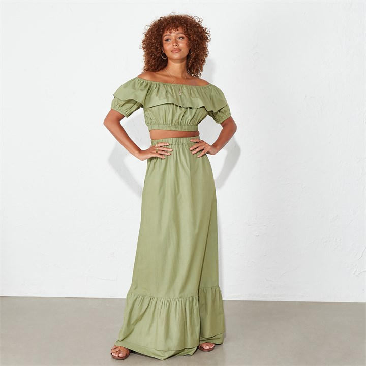 I SAW IT FIRST LL HEM MAXI SKIRT CO-ORD