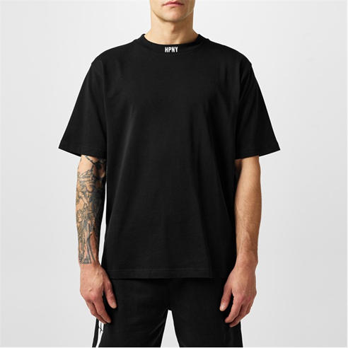 HERON PRESTON - Men's Regular Fit Collar Logo T-Shirt