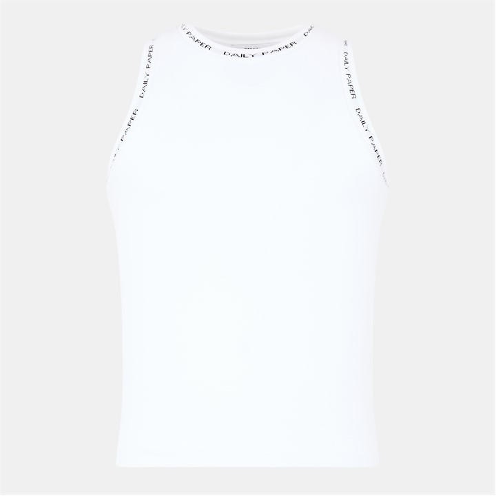 Daily Paper Men's White Paper Erib Tank Medium