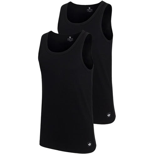 ADIDAS ORIGINALS - Active Flex Cotton 2Pk Tank Tops