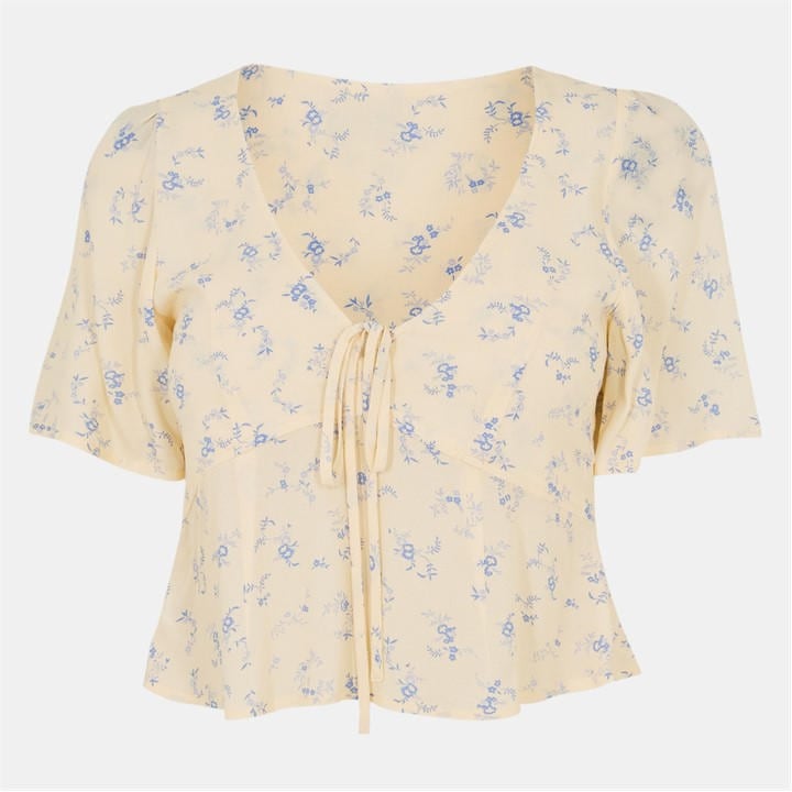 JACK WILLS KEYHOLE BLOUSE