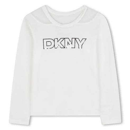 DKNY - DKNY Logo LS Tee Jn61