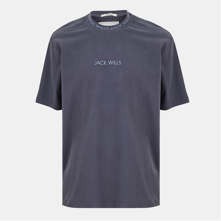 JACK WILLS QUARD T-SHIRT MEN