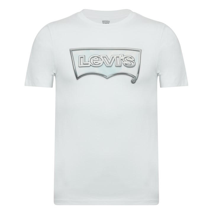 Levis Varsity Circle T-Shirt - White