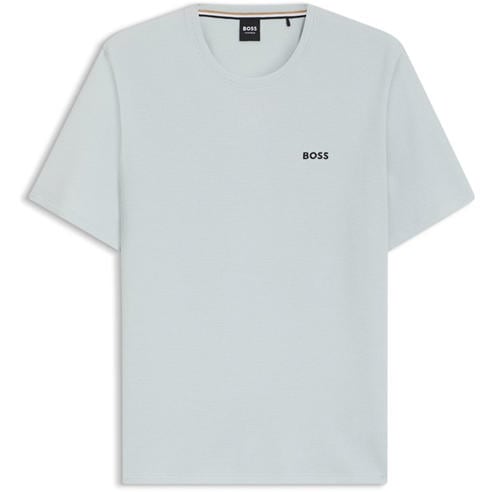 Boss - Mens BOSS Bodywear Waffle T-Shirt with Structured Design