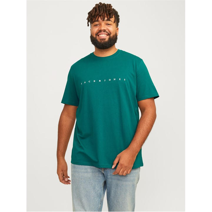 JACK & JONES STAR T-SHIRT MENS PLUS SIZ