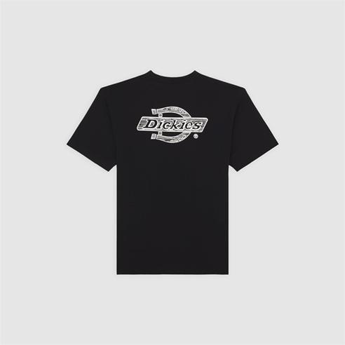 Dickies - Dickies Wood Logo Tee Black