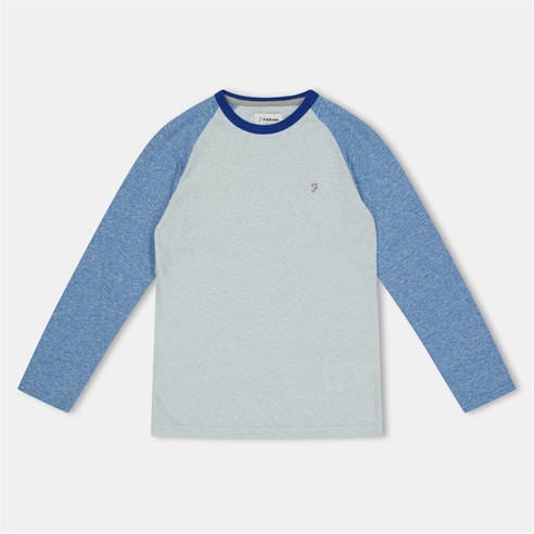 Farah - Injection Slub Ringer Ls Tee Juniors