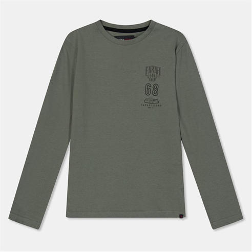Farah - Kids' Stackd Print Long Sleeve T-Shirt