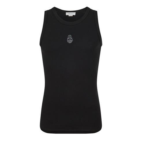 ALEXANDER MCQUEEN - Men's Logo Fitted Tank Vest