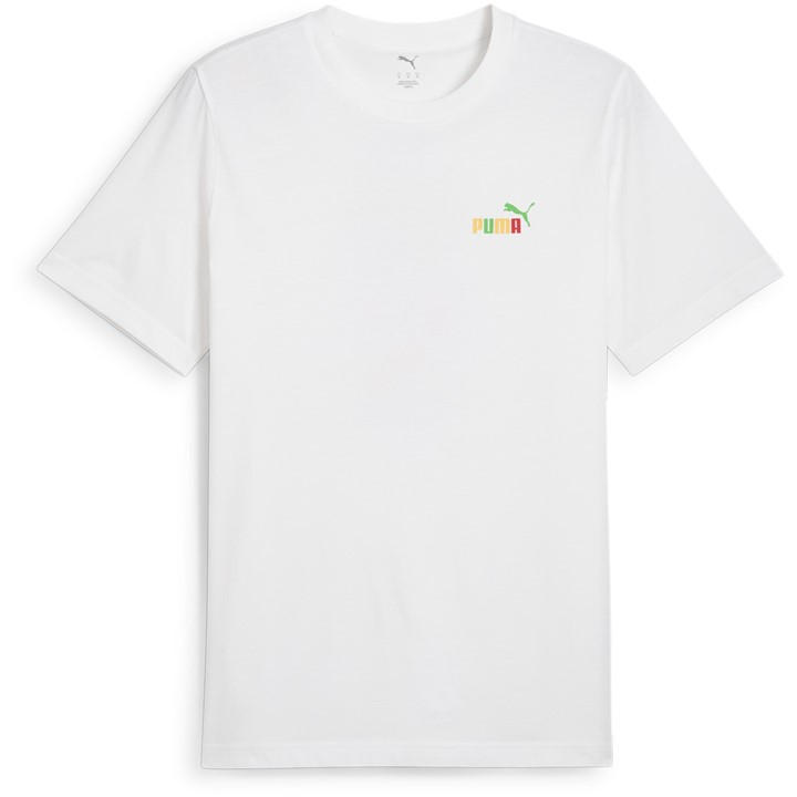 Puma Men's White Qt Tee Extra Large