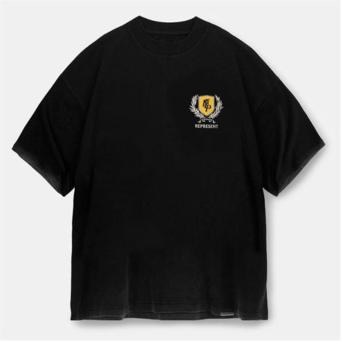 REPRESENT - Men's Rep Crest T-Shirt Striking Graphic Print
