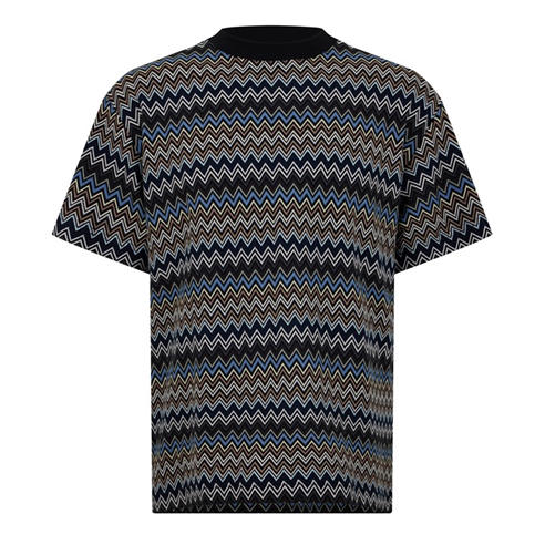 MISSONI - Men's Pattern Regular Fit T-Shirt