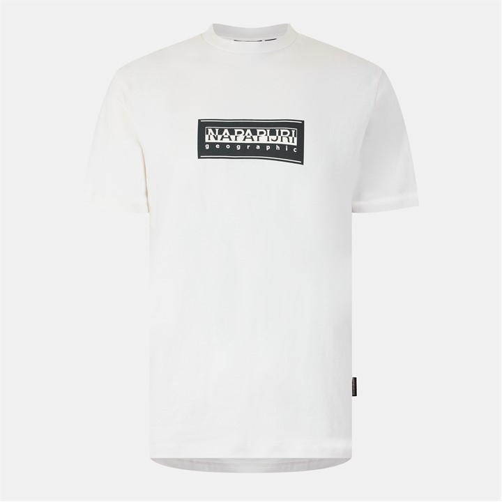 NAPAPIJRI NAP BOX LOGO SHORT SLEEVE T-SHIRT MENS