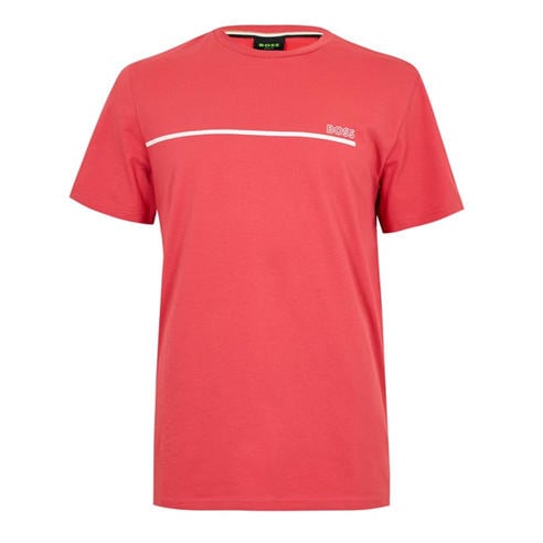 Boss - Mens BOSS Bodywear Short Sleeve Soft T-Shirt (Stormfish)