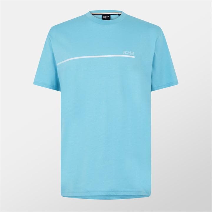 Hugo Boss T-shirt_stormfish 10253179 01 In Blue