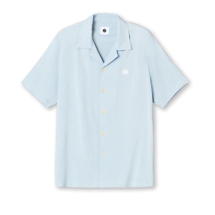 Pretty Green Lain Short Sleeve Shi In White