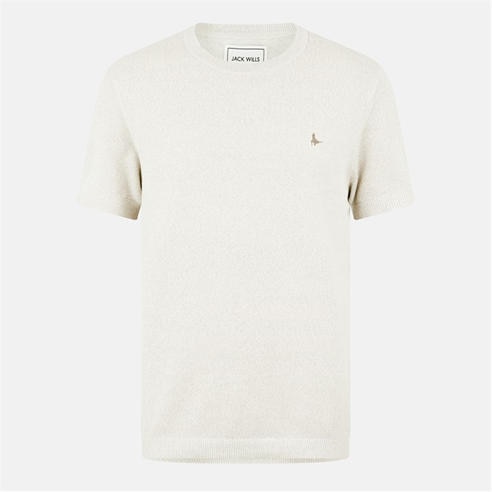 Jack Wills - Men's Regular Fit Knitted T-Shirt