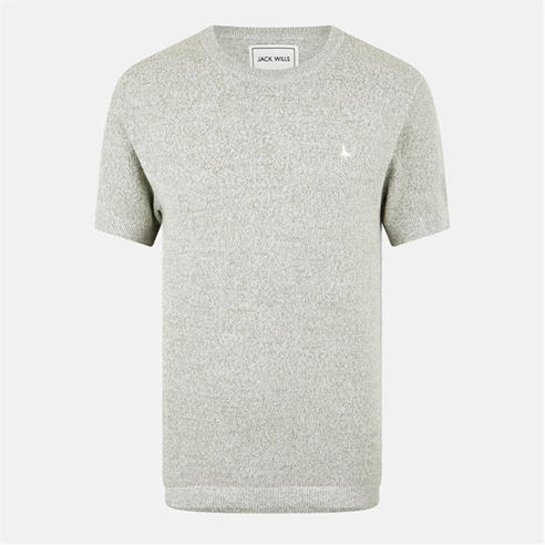 Jack Wills - Men's Regular Fit Knitted T-Shirt