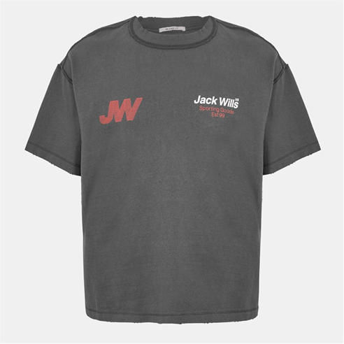 Jack Wills - Men's JW Sporty Initial Regular Fit T-Shirt