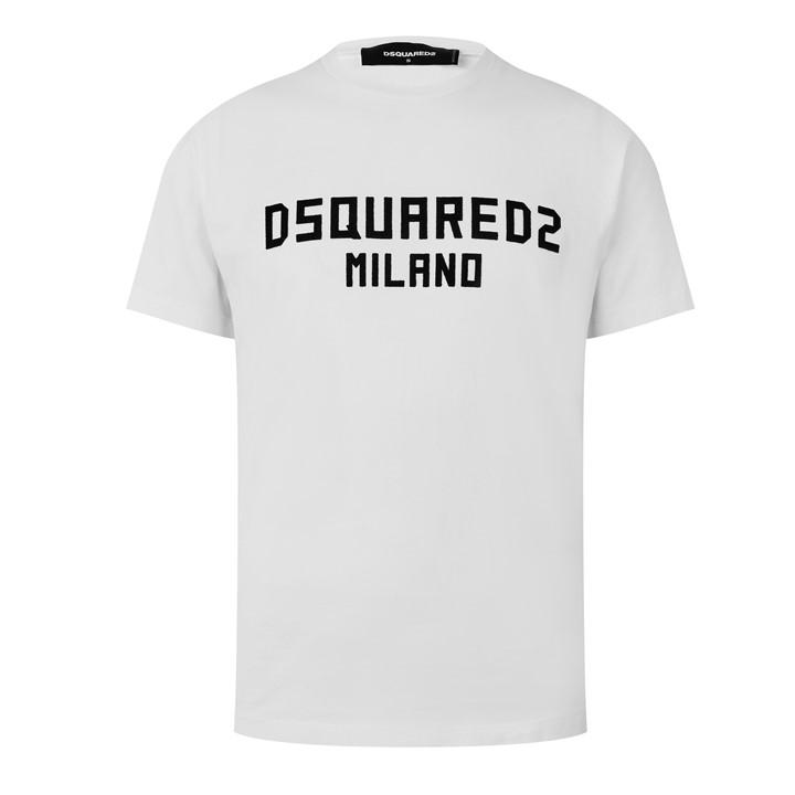 DSQUARED2 DSQUARED2 MILANO COOL FIT LOGO PRINT T-SHIRT