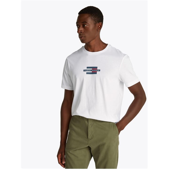 TOMMY HILFIGER FLAG BOX TEE