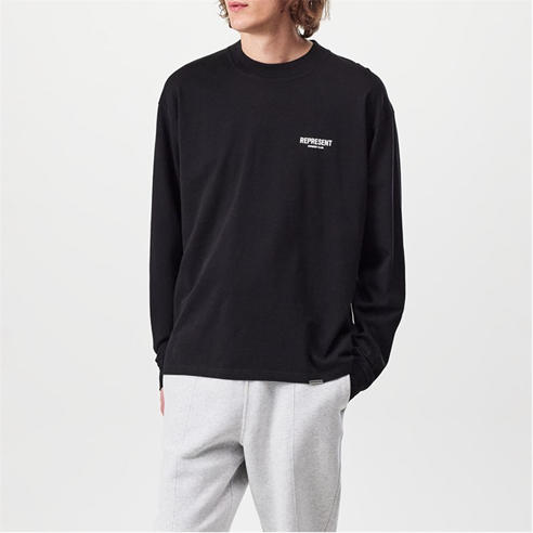 REPRESENT - Men's Owners Club L/S T-Shirt Exclusive Branding
