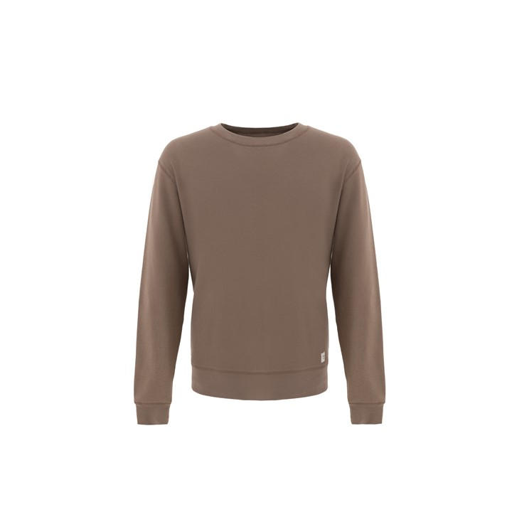 Firetrap Men's Beige Crew Sweater Large