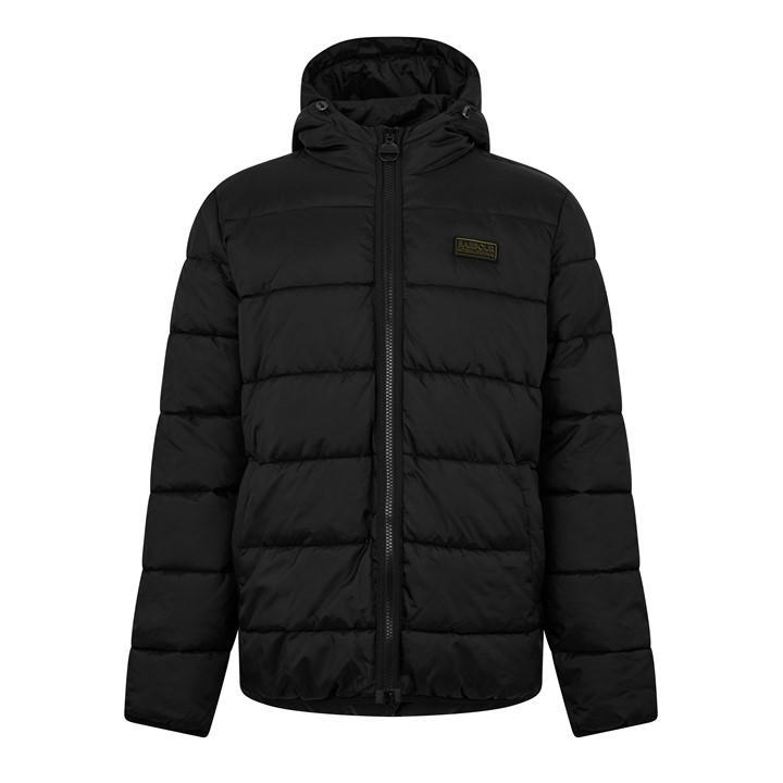 Barbour International Men's Black Puffer Jacket 2XL