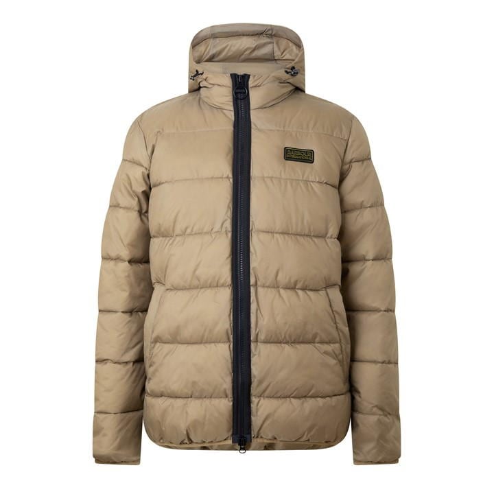 Barbour International Men's Brown Puffer Jacket 2XL