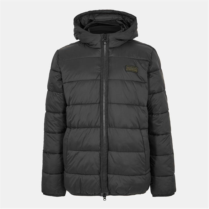 Barbour International Men's Black Puffer Jacket 2XL