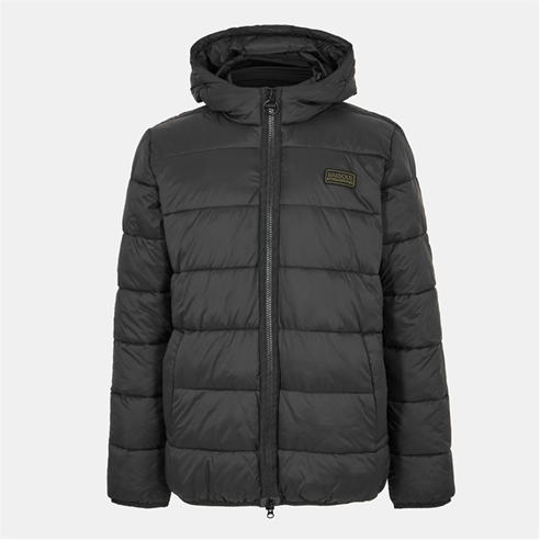 Barbour International - Men's Bobber Quilted Fixed Hood Short Puffer Jacket