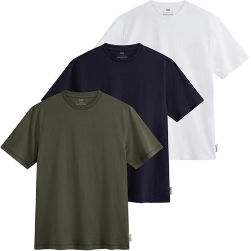 Hunter - 3 Pack Crew Neck T-Shirts Mens