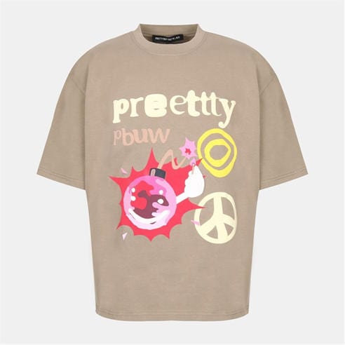 PRETTY BOY UGLY WORLD - Men's PBUW Peace Regular Fit T-Shirt