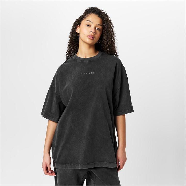 FIRETRAP WASH BOXY T-SH