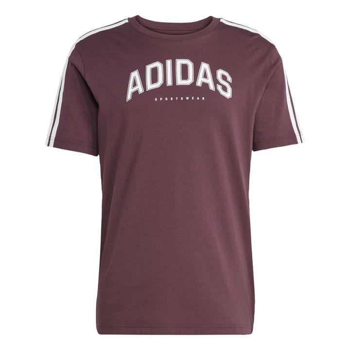 ADIDAS ORIGINALS CODES COLLEGIATE LINEAR GRAPHIC T-SHIRT MEN