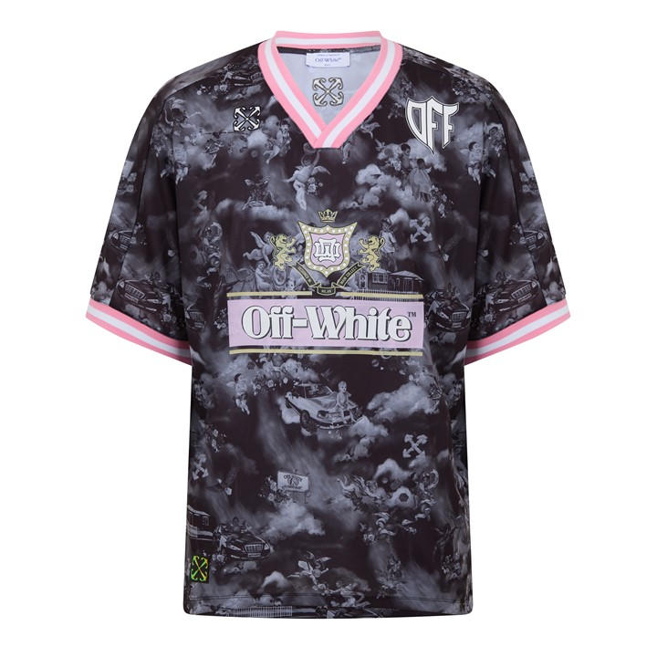 OFF-WHITE OOTBALL SHIRT