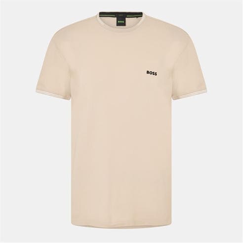 Boss - Mens BOSS Green Short Sleeve T-Shirt with Logo Detail (Taul Regular Fit)