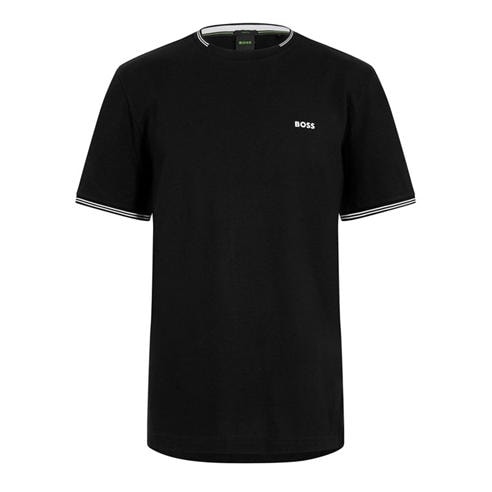 Boss - Mens BOSS Green Short Sleeve T-Shirt with Logo Detail (Taul Regular Fit)