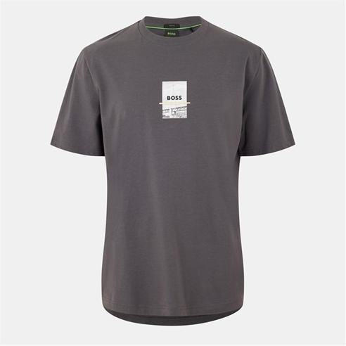 Boss - Men's HBG Photo T-Shirt Intricate Artwork