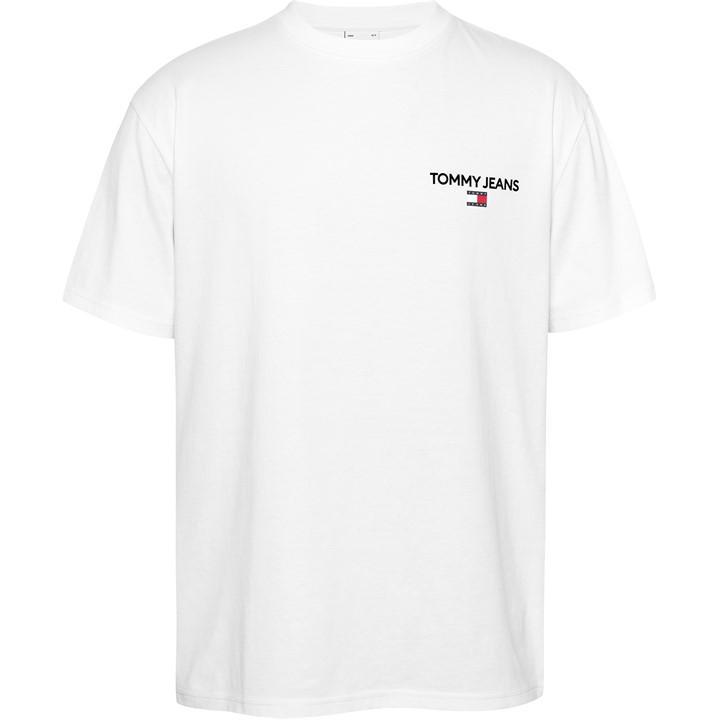 Tommy Jeans Men's White Back Flag Logo T-Shirt 2XL